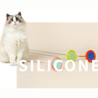 Feather Cat Teaser with Suction Cup by CATATI SELECTED - Pink - Toy - Catati