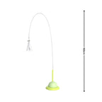 Feather Cat Teaser with Suction Cup by CATATI SELECTED - Lemon - Toy - Catati
