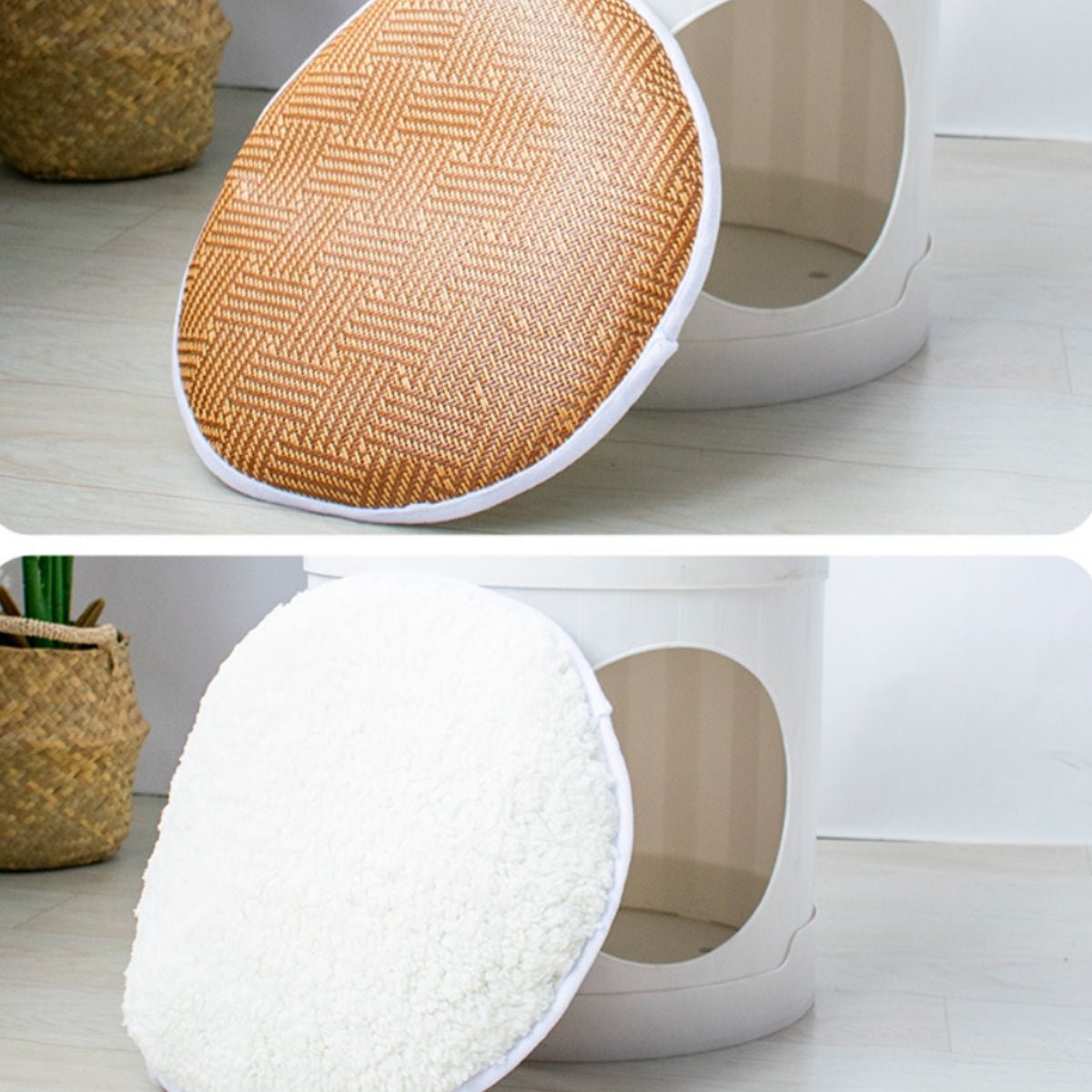 Luxury Cat Cave and Scratcher - catati - nz - cat - products - online