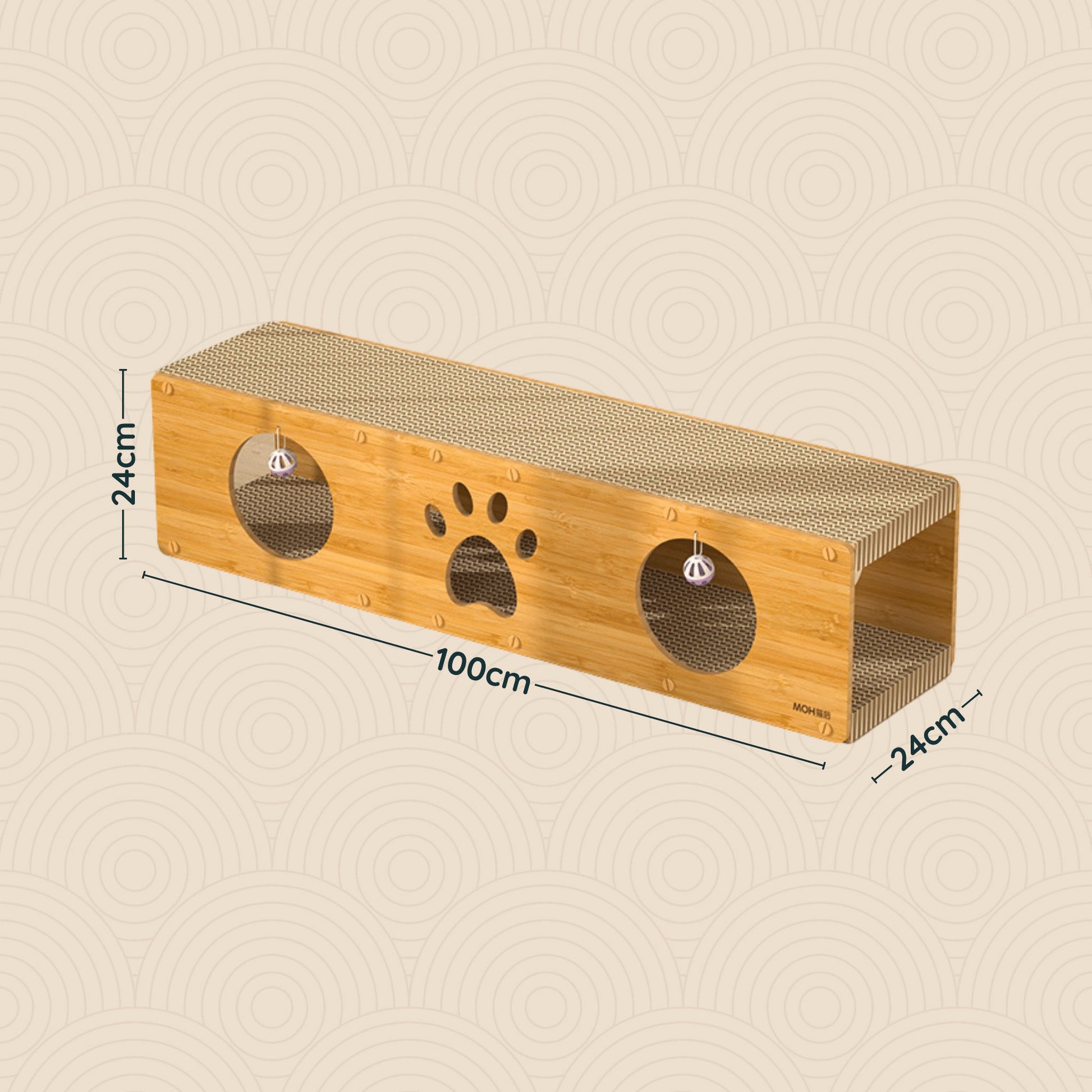 Meter Long Cat Scratching Board - catati - nz - cat - products - online