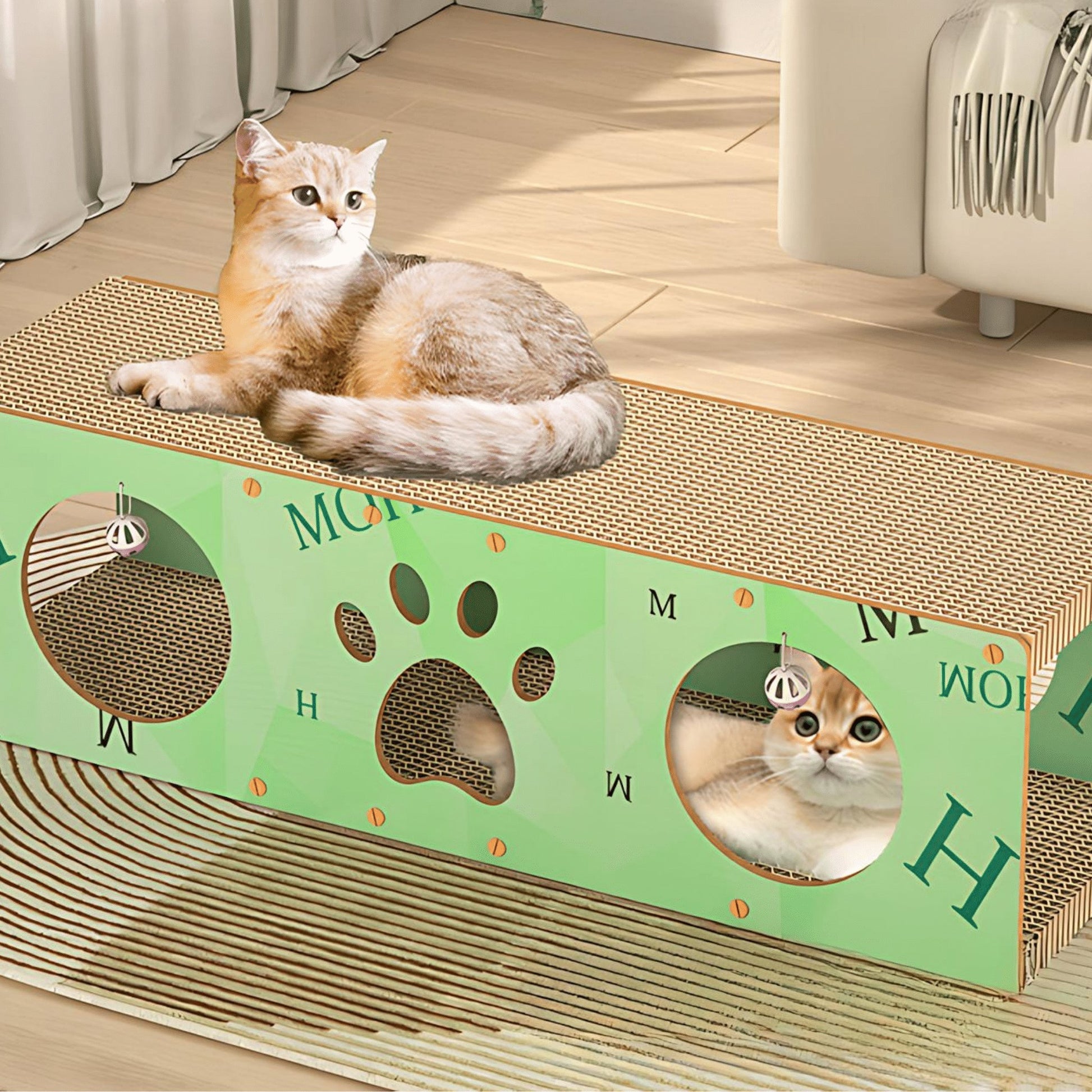 Meter Long Cat Scratching Board - catati - nz - cat - products - online