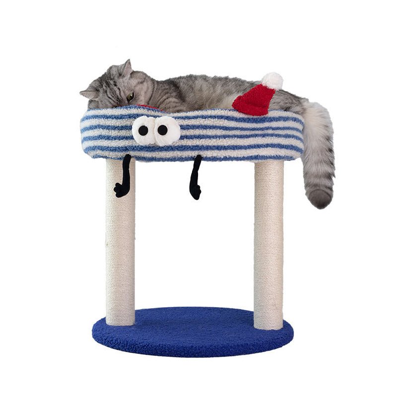 Monster Sailor Cat Bed & Scratching Post by TOLEA - Default Title - Furniture - Catati