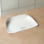 NZ Waterproof Cat Food Tray – Spill-Proof Mat by CATATI SELECTED - White - Feeder - Catati