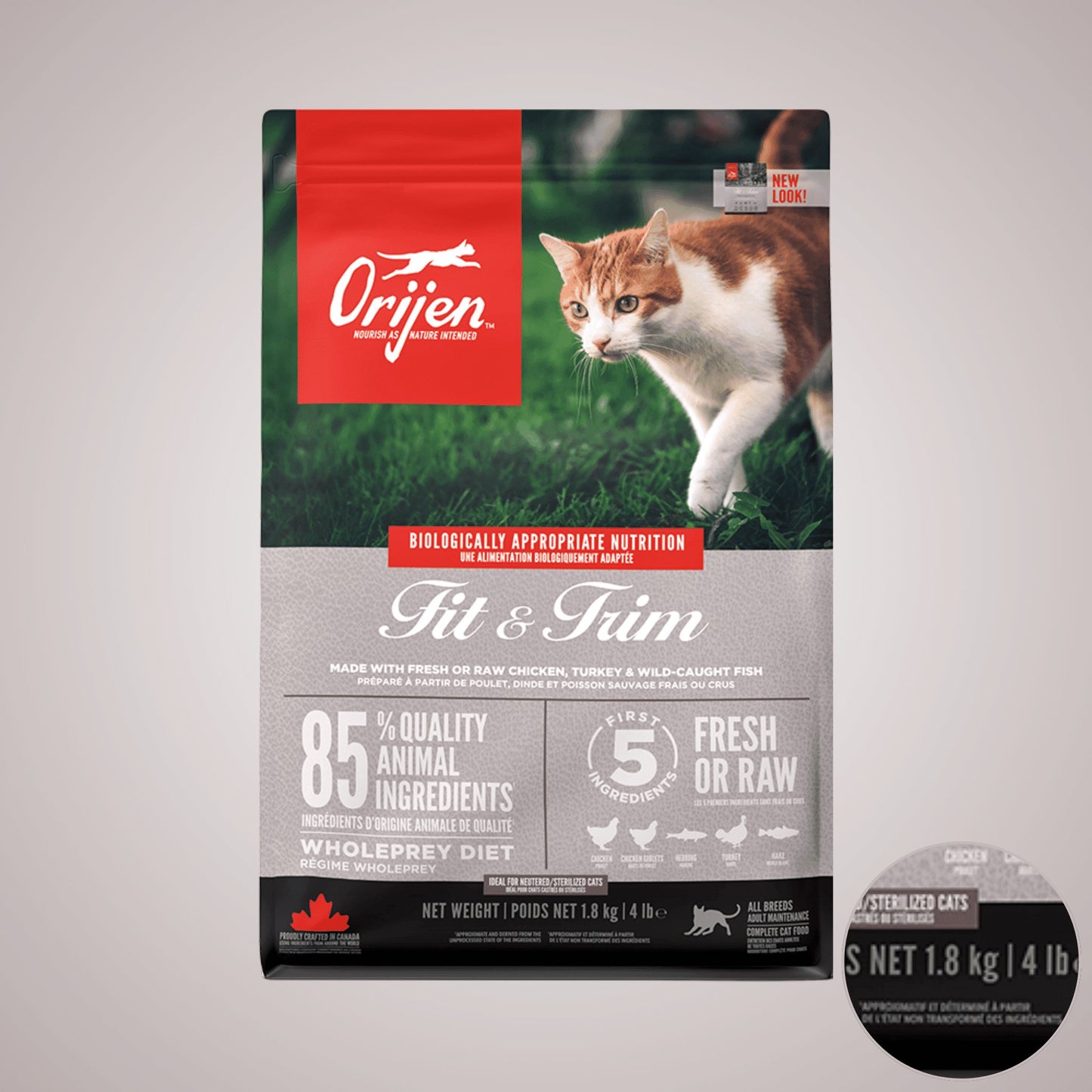 Orijen Fit & Trim Dry Cat Food - catati - nz - cat - products - online