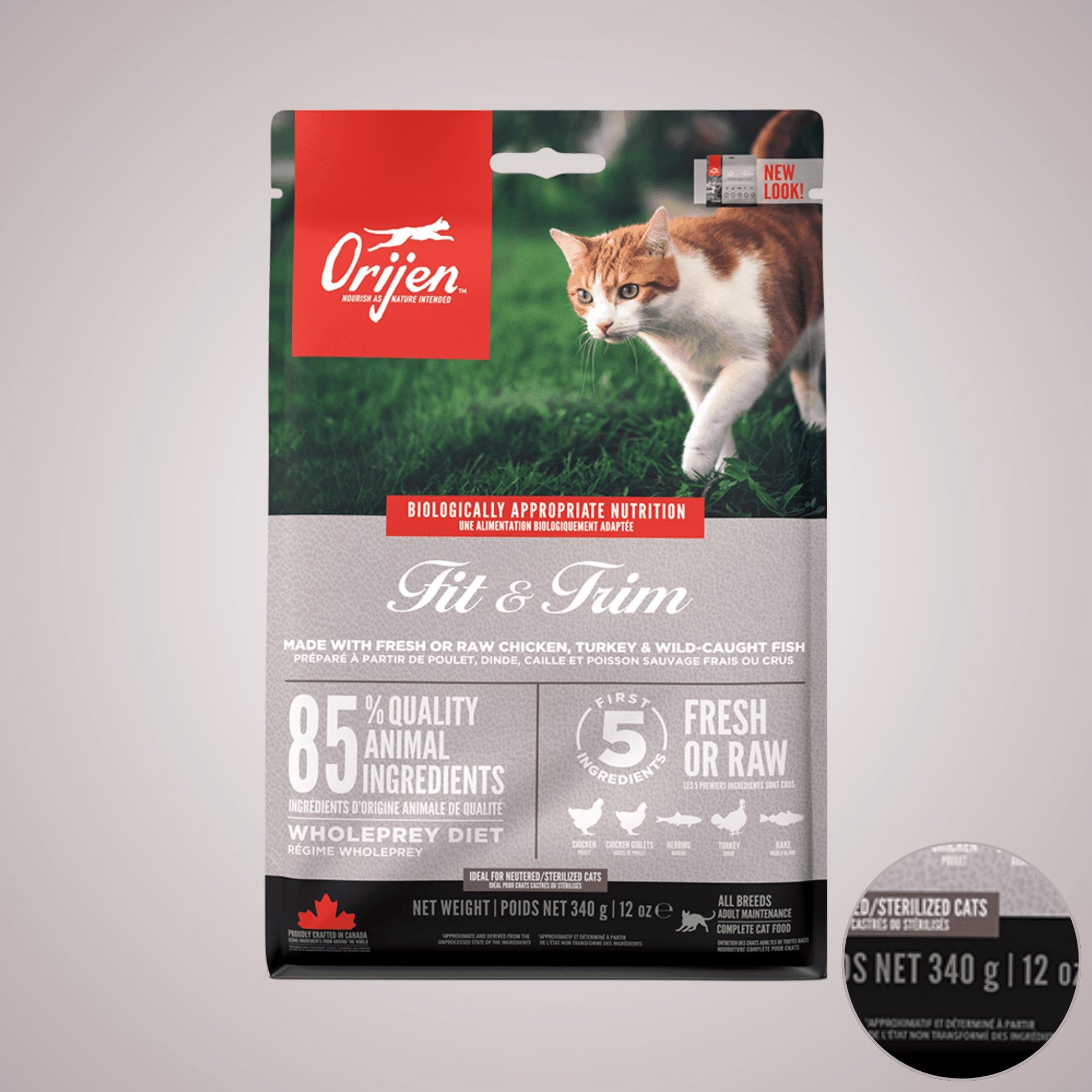 Orijen Fit & Trim Dry Cat Food - catati - nz - cat - products - online