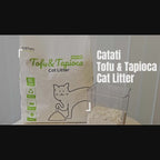 Tofu & Tapioca (Cassava) Cat Litter - Natural, Clumping and Flushable