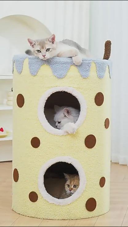 Pearl Milk Tea Cat House