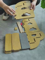 Wooden Cat Stairs – Safe & Stylish Step Support for Cats