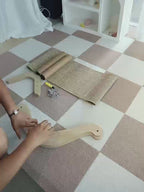 Ergonomic Cat Lounge Chair with Natural Finish