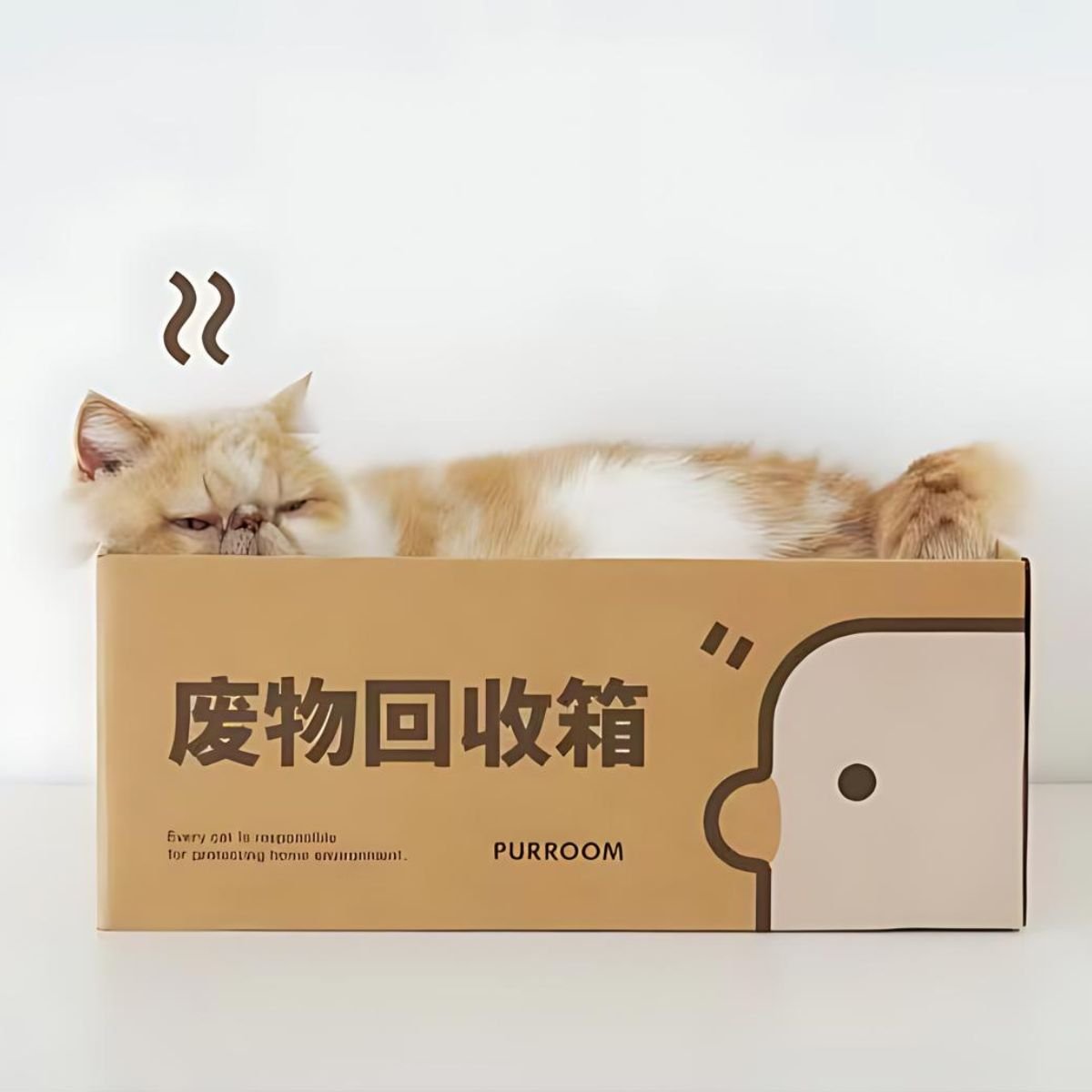 PURROOM "Recycle (废物回收箱)" Cat Scratching Board - catati - nz - cat - products - online