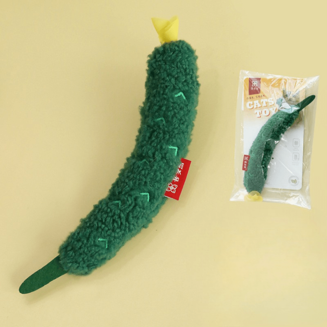 Radish & Cucumber Catnip Toy – NZ Veggie Duo by CATATI SELECTED - Radish - Toys - Catati