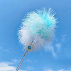 Rainbow Cloud Cat Wand Toy – NZ Teaser Stick by CATATI SELECTED - Blue - Toys - Catati