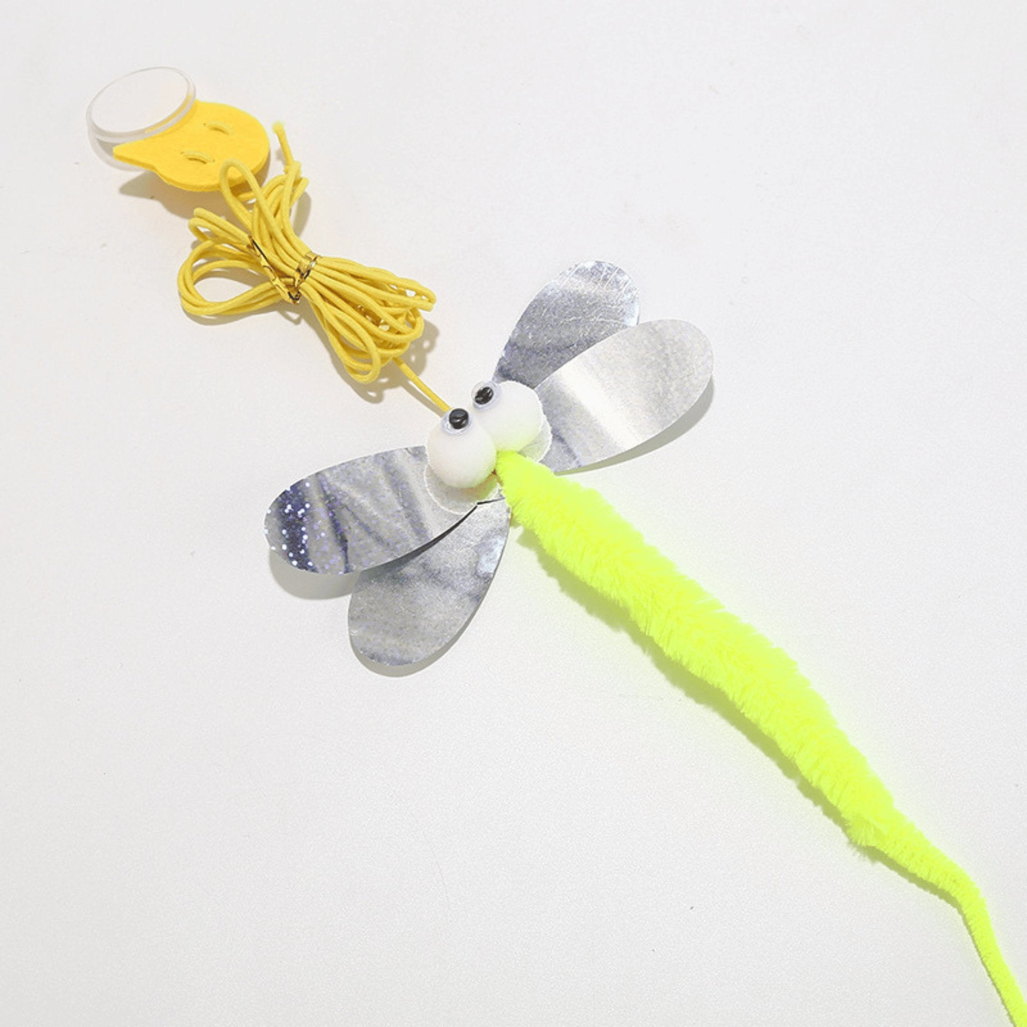 Retractable Hanging Cat Toy by CATATI SELECTED - Dragonfly - Toy - Catati