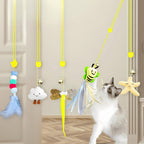 Retractable Hanging Cat Toy by CATATI SELECTED - Dragonfly - Toy - Catati