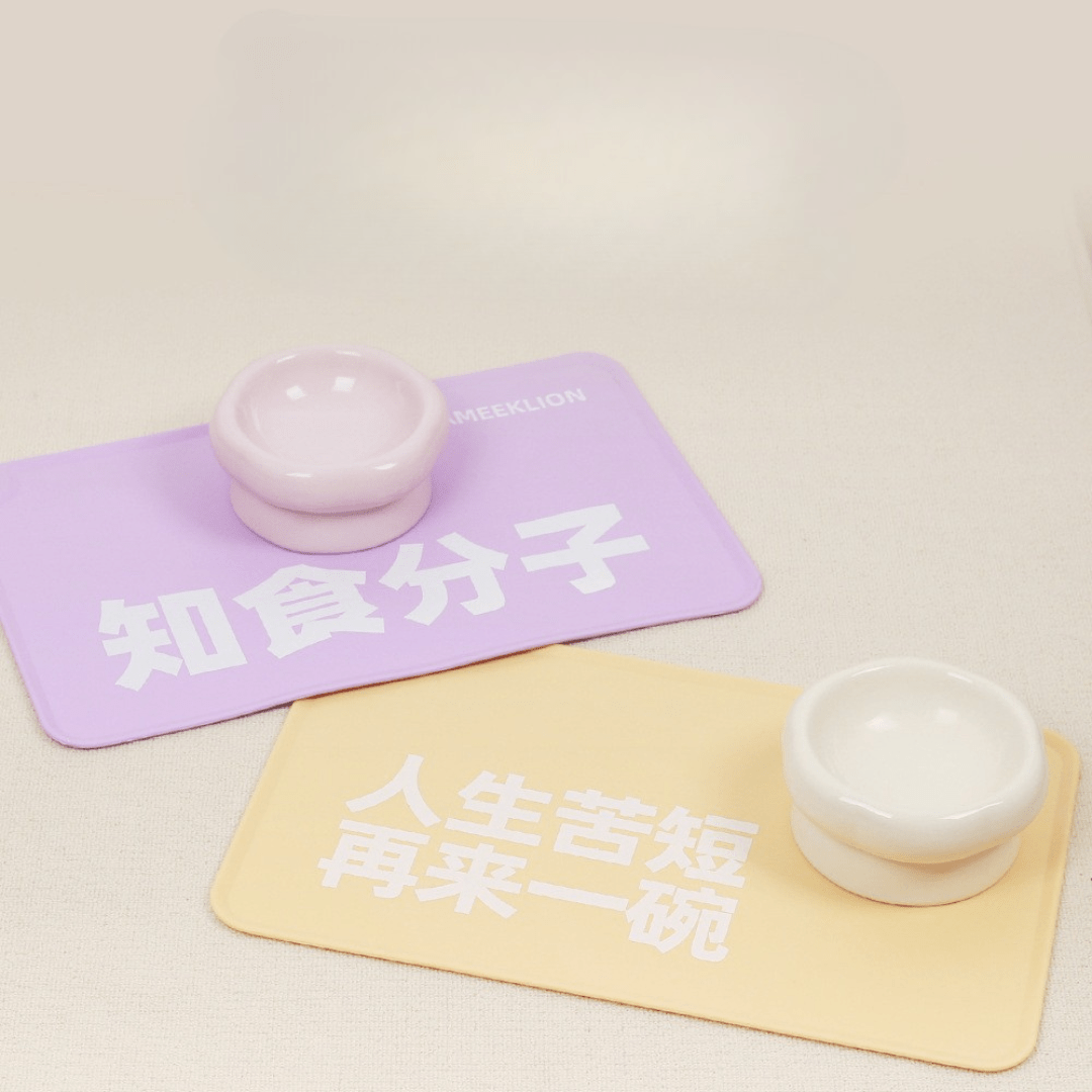 Silicone Cat Feeding Mat – Anti-Spill Design by CATATI SELECTED - Orange - Feeder - Catati