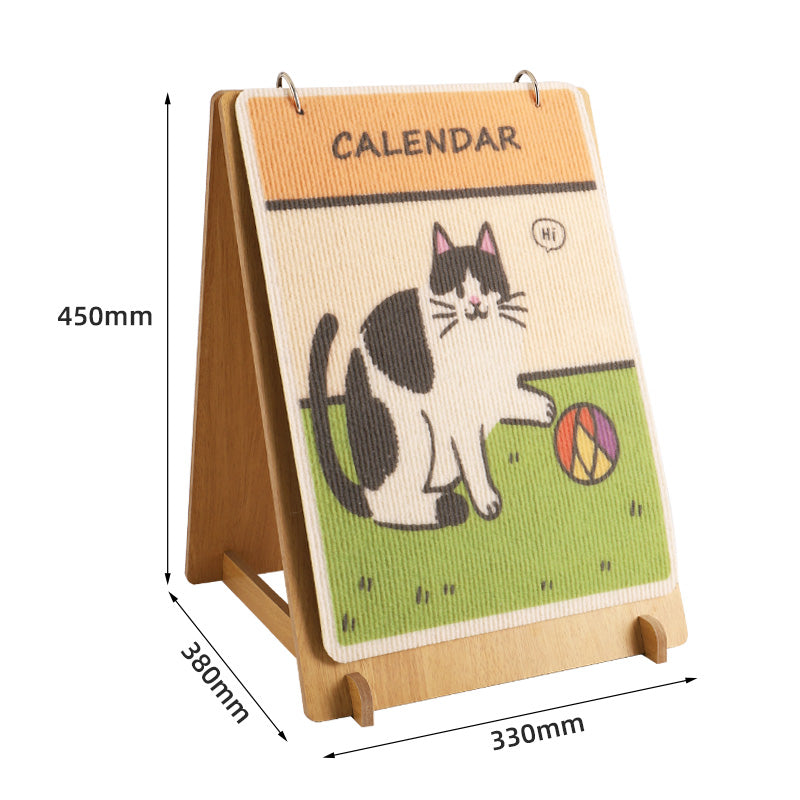 Calendar-Style Upright Cat Scratcher – Fun Vertical Play Board by CATATI SELECTED - Default Title - Furniture - Catati