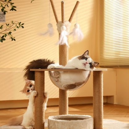 Space Capsule Cat Tree - catati - nz - cat - products - online