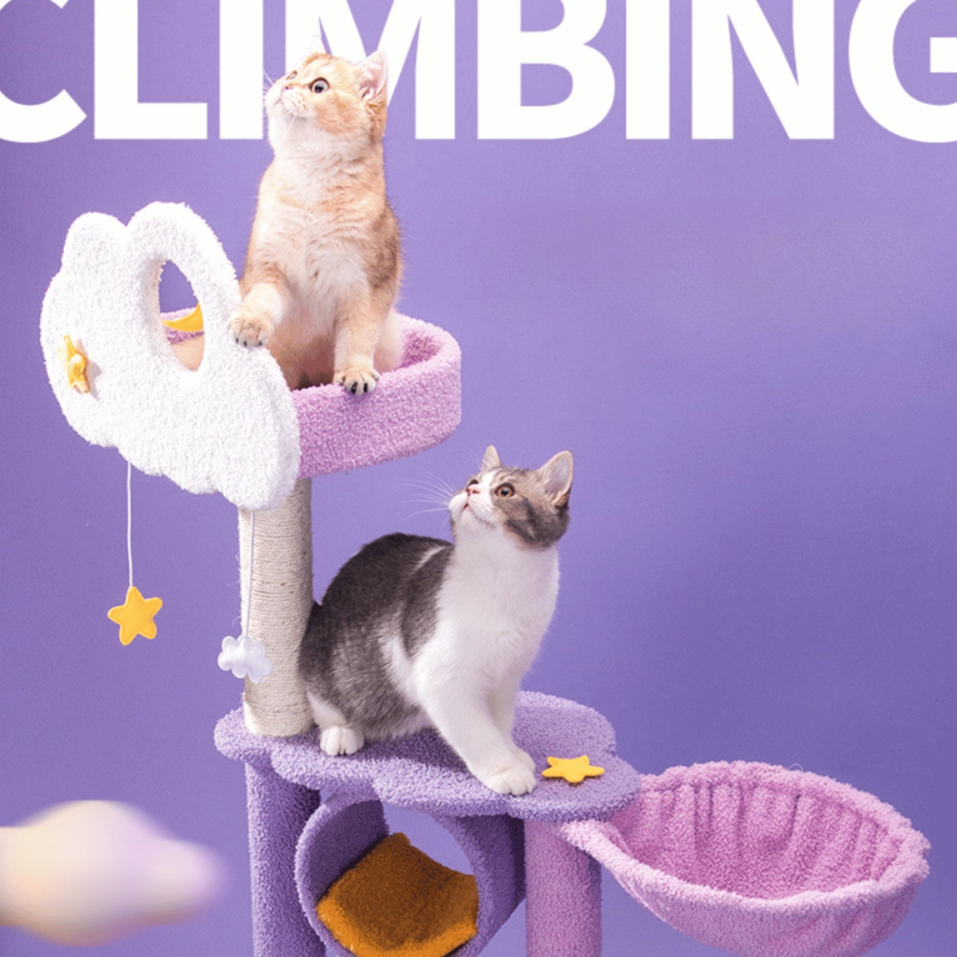 Starry Sky Cat Tree - catati - nz - cat - products - online