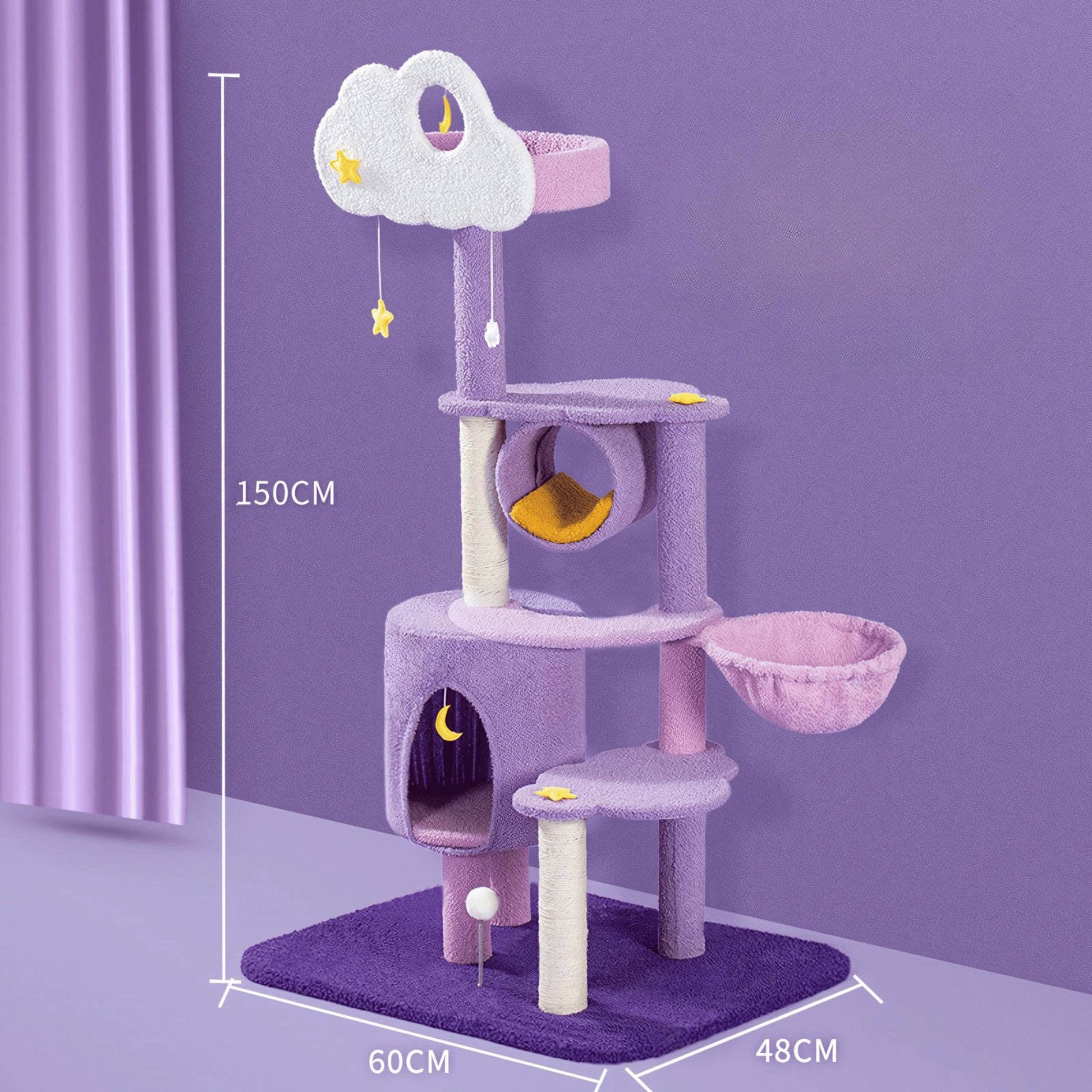 Starry Sky Cat Tree - catati - nz - cat - products - online