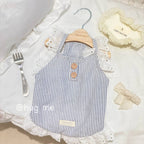 Striped Lace Cat Dress – NZ Pet Fashion by CATATI SELECTED - S - Accessories - Catati