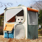 Ready-to-Go Cat Travel Bundle – Backpack, Harness & Wand